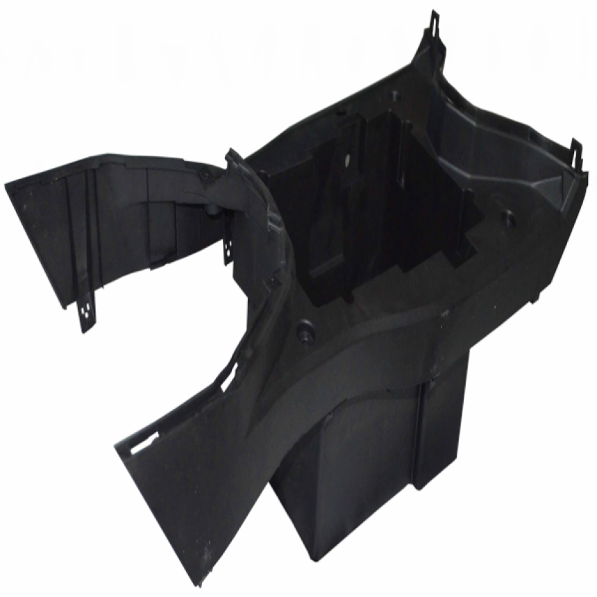 e-Scooter 2.0: Jalkatilan muoviosa