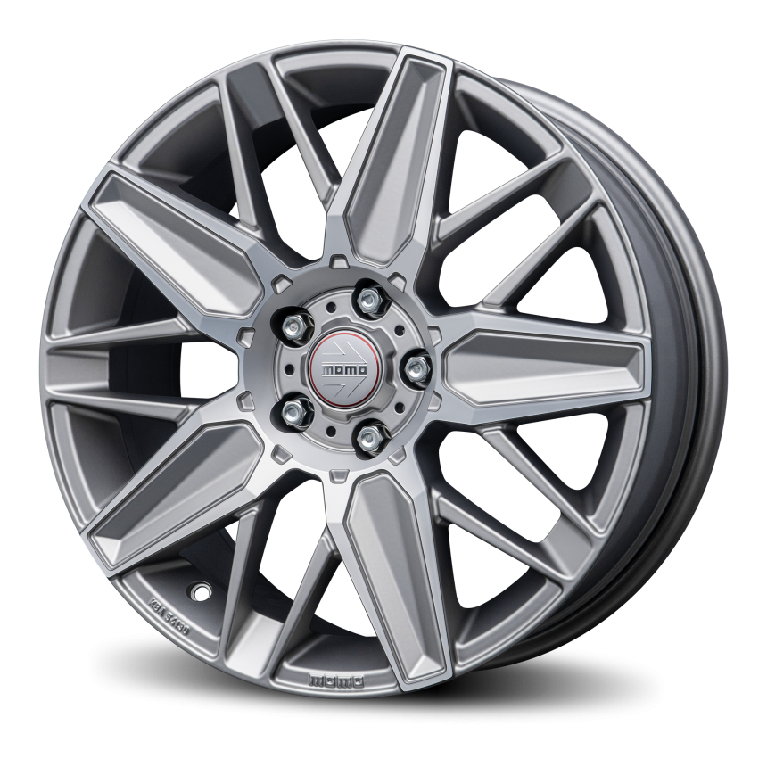 EVOLUZIONE Titan Silver matt polish 8.0x18