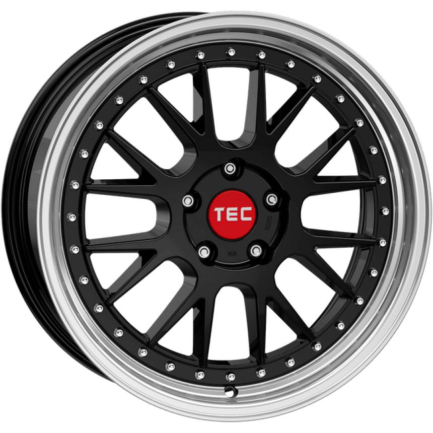 GTE Black polished lip CB: 72.6 8.5x20