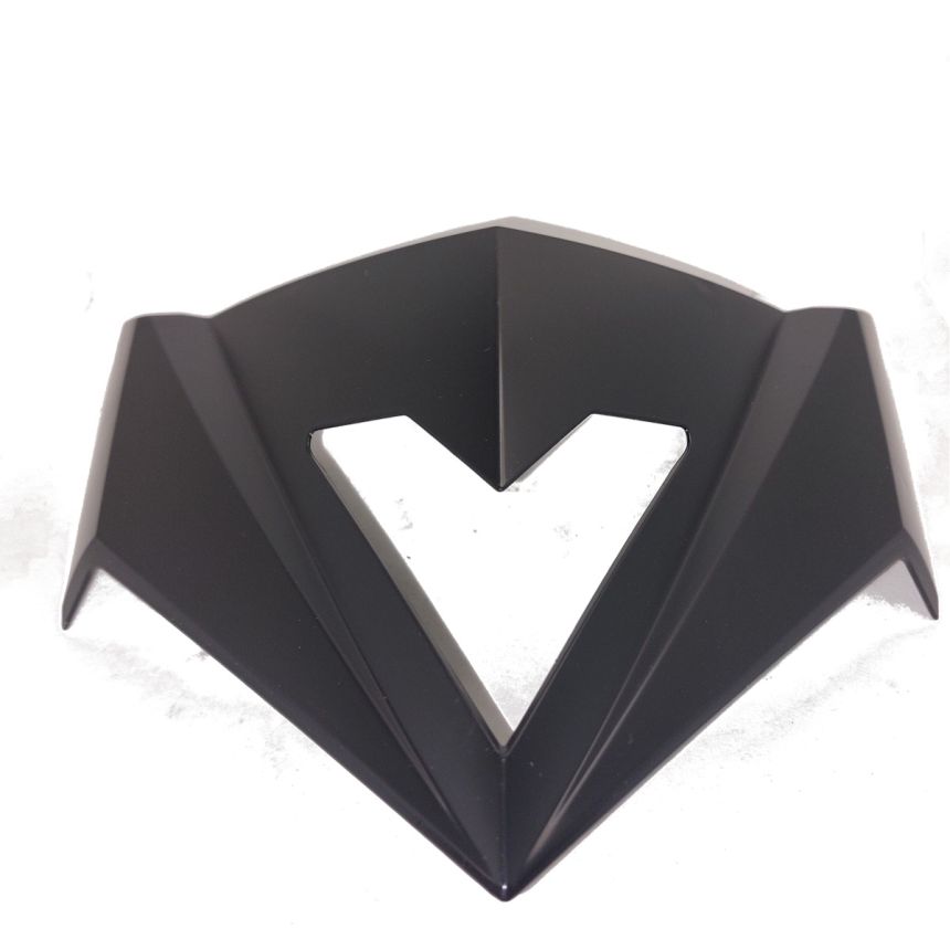 e-Scooter 2.0: Seisontavalon ympärillä oleva muoviosa, musta