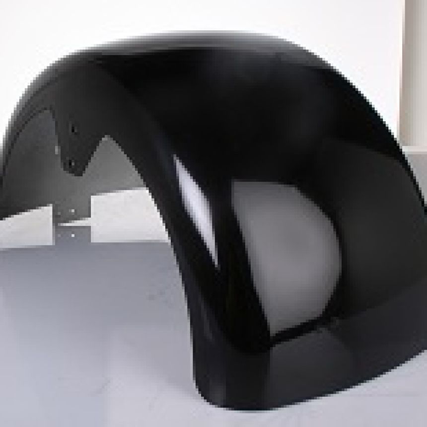 Kruiser: Takalokasuoja, musta