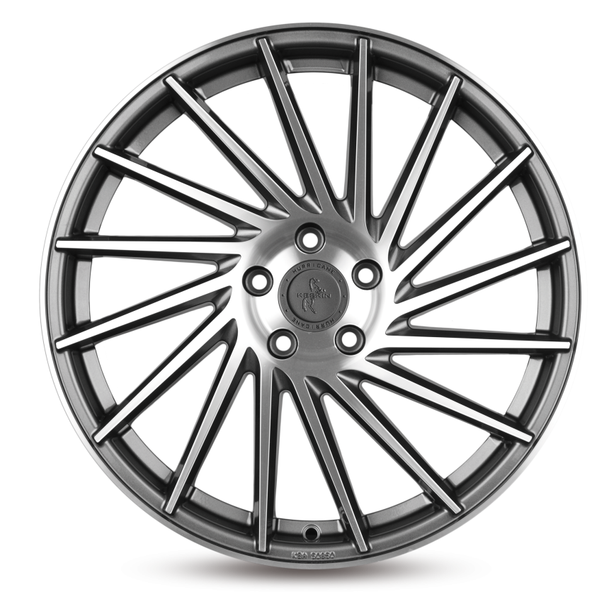 KT17 Palladium Front Polish 8x18