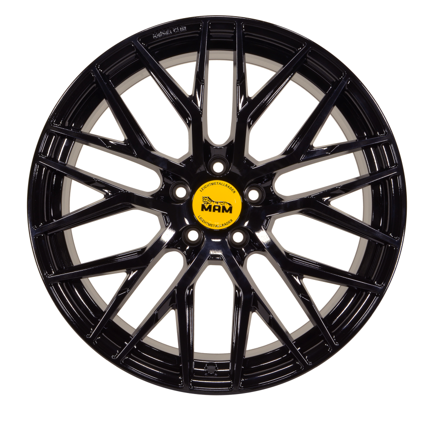 RS4 Black Painted 8.5x19