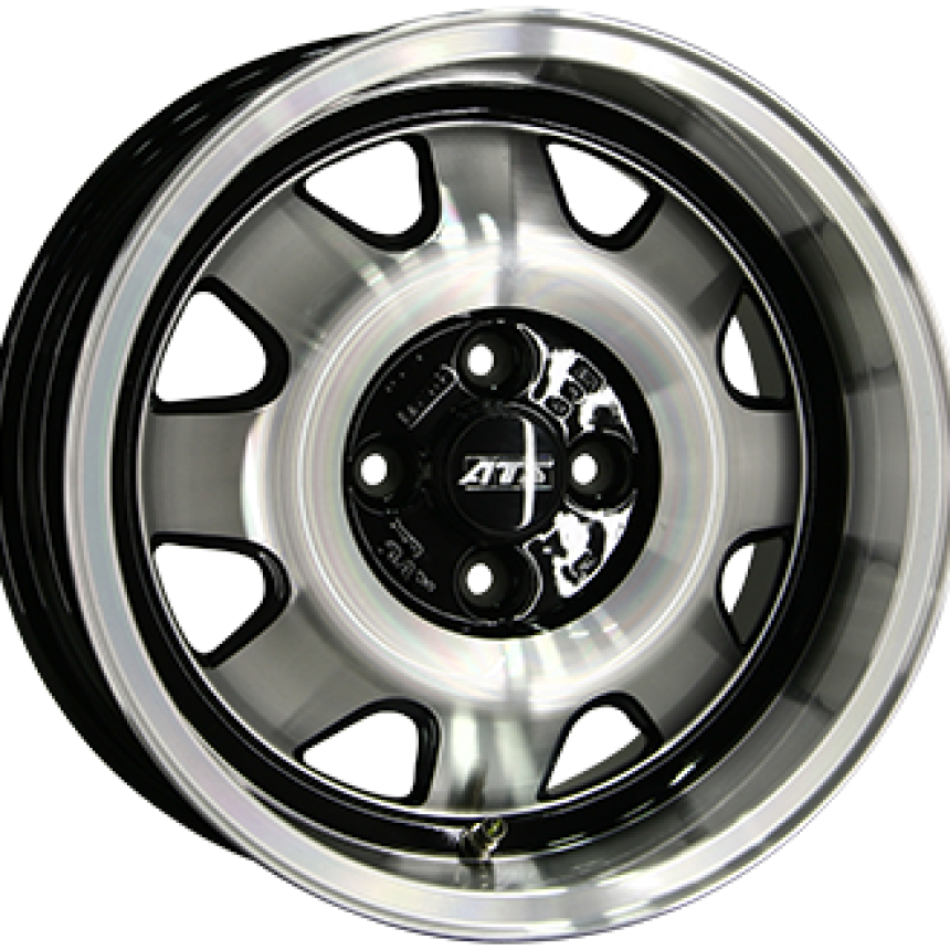 CUP Gloss Black / Polished 7.0x15