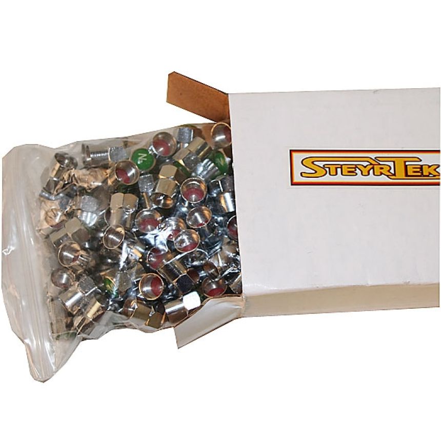 N2 Kromiventtiilihattu 100 kpl pakkaus