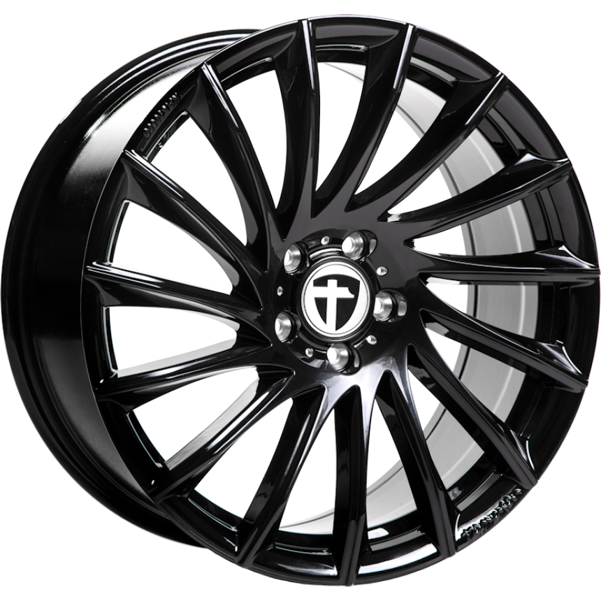 TN16 black painted 7.5x17
