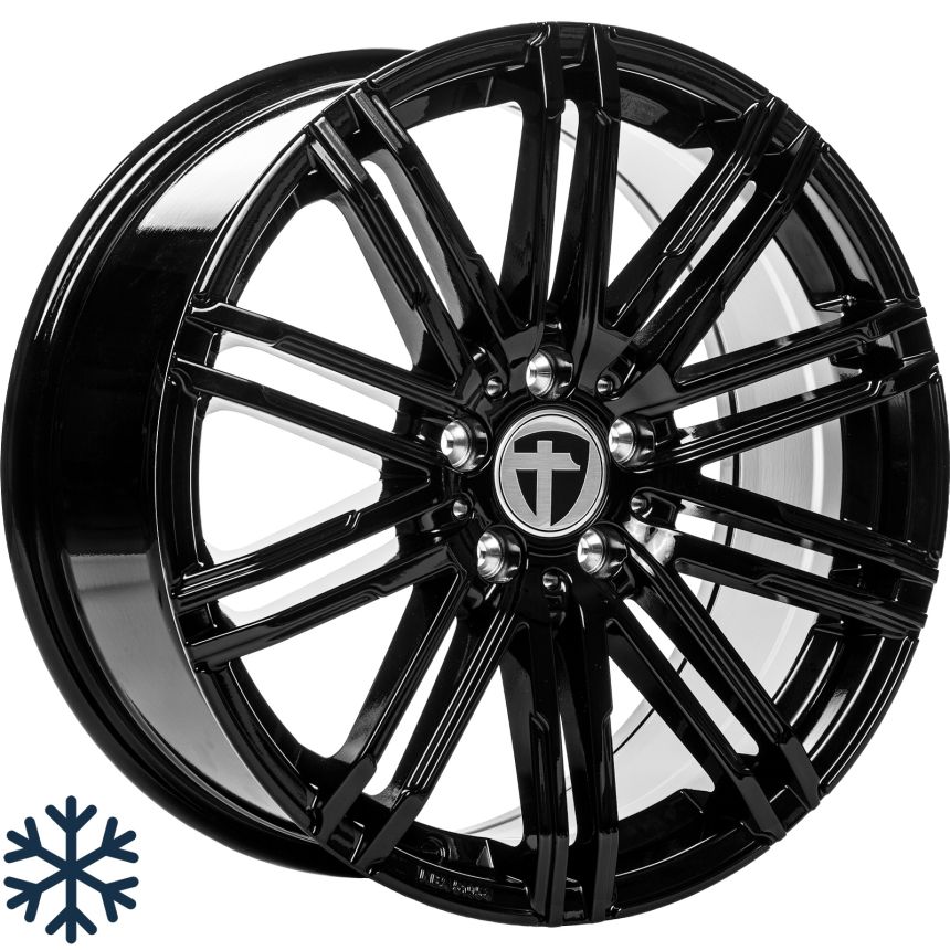 TN18 Black painted 8.0x18